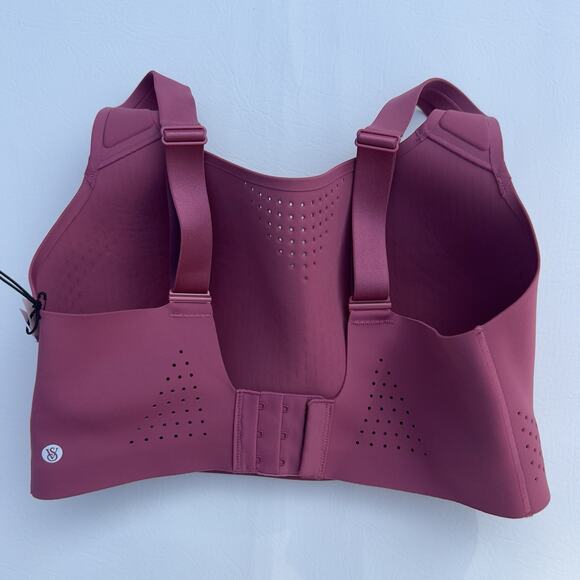 Victoria's Secret Sports Bra Size 34DDD Pink Featherweight Max Sports Bra NWT - Picture 2 of 6